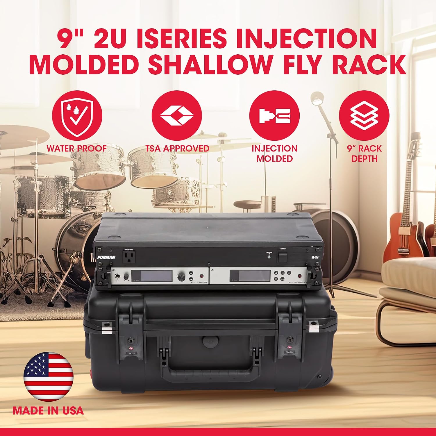 SKB iSeries Fly Racks for Touring AV Engineers: IP67 Rackmount Cases That Actually Fit in Overhead Bins
