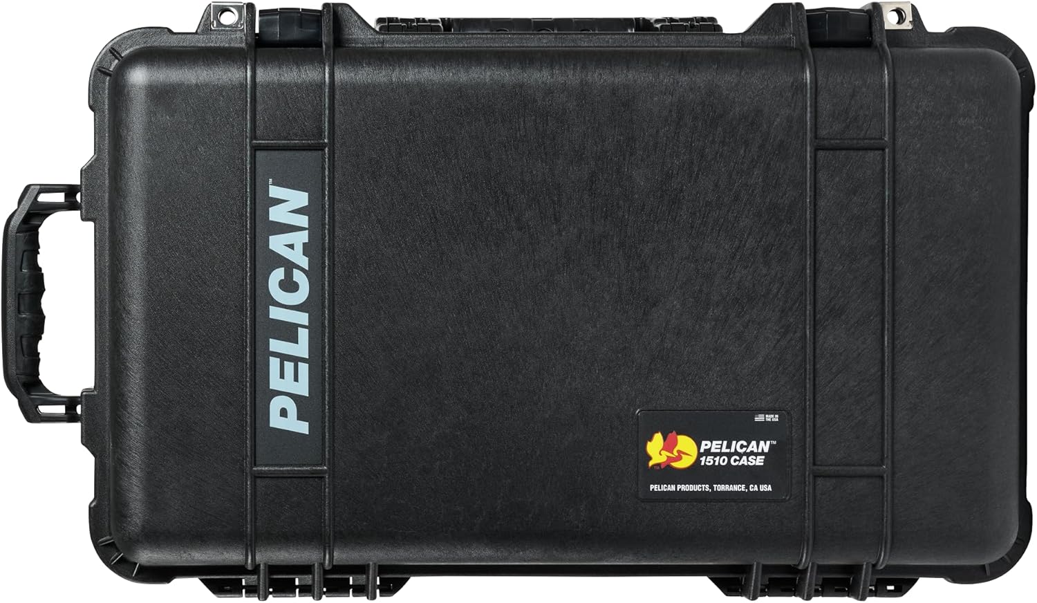 Pelican 1510 Case with Padded Dividers (Black) Black With Padded Dividers